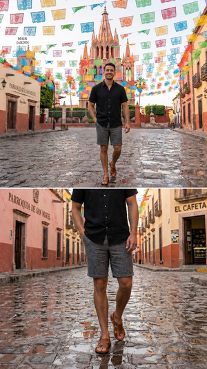 MEN'S LINEN SHIRT